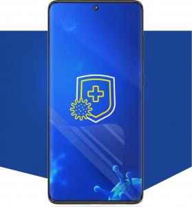 3MK 3MK Silver Protect+ Sam S23+ S916 Folia Antymikrobowa montowana na mokro 3