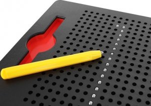 Kruzzel Tablica + kulki magnetyczne + rysik z magnesem 6