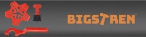 Bigstern System do poziomowania płytek 150szt + klucze 11