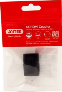 Adapter AV Unitek HDMI - HDMI black (A1013BK) 7