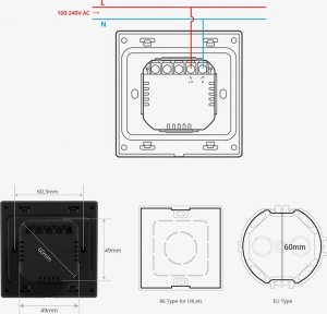 Sonoff NSPanel Pro Sterownik Dotykowy ZigBee (SNF109) 7