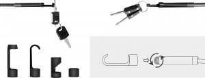 Retoo KAMERA INSPEKCYJNA ENDOSKOP 3M 4,3" 8MM FULL HD 16