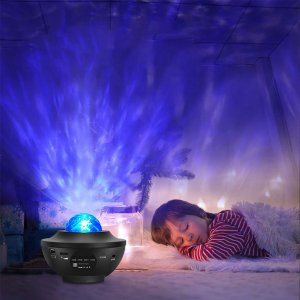 Retoo PROJEKTOR GWIAZD STAR LAMPKA NOCNA LED USB + PILOT 10