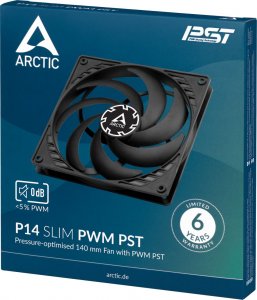 Wentylator Arctic P14 Slim PWM PST (ACFAN00268A) 6