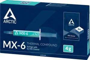 Pasta termoprzewodząca Arctic MX-6 + MX Cleaner 4g (ACTCP00084A) 2
