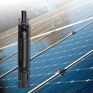 Qoltec Konektor solarny z bezpiecznikiem, złšcze MC4 1000V 20A 7