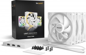 Wentylator be quiet! Light Wings White 120mm PWM 3-pack (BL100) 6