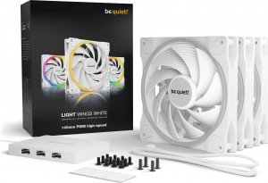 Wentylator be quiet! Light Wings White 140mm PWM high-speed 3-pack (BL103) 6