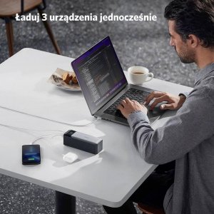 Powerbank Anker 737 GaNPrime 24000mAh Czarno-szary 5