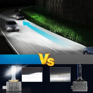 SKLEPLEDY ŻARNIKI LED D1S D1R XSTORM P&P CANBUS 25000LM 70W 8