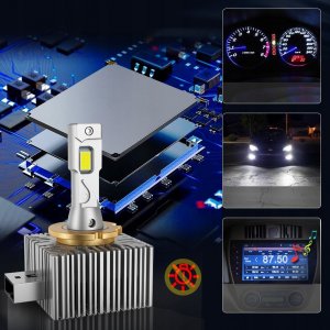 SKLEPLEDY ŻARNIKI LED D3S D3R XSTORM P&P CANBUS 25000LM 70W 2