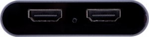 Adapter USB Unitek V1404B USB-C - HDMI x2 Srebrny (V1404B) 5