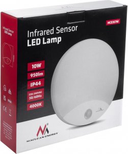 Maclean Lampa LED z czujnikiem ruchu na podczerwień MCE357 W 5