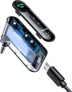 Adapter bluetooth Baseus Transmiter Bluetooth AUX BSBA-02 (Overseas Edition) - black 5