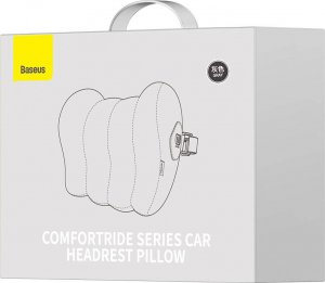 Baseus Dodatkowa poduszka na zagłówek samochodowy Baseus Comfort Ride (szara) 14