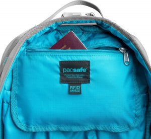 Pacsafe Plecak miejski antykradzieżowy 18l ECO* - szary, z econylu 11