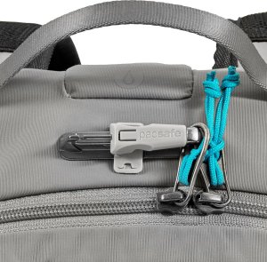 Pacsafe Plecak miejski antykradzieżowy 18l ECO* - szary, z econylu 9