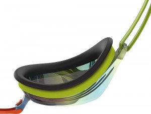 Speedo Okulary Pływackie na Basen Vengeance Black Green 4