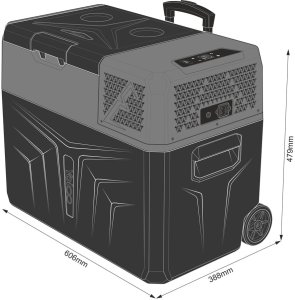 Lodówka turystyczna Yolco BCX40 Carbon 39 l 21