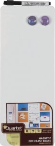 Nobo magnetyczna tabliczka suchościeralna 140x360mm, biała 2