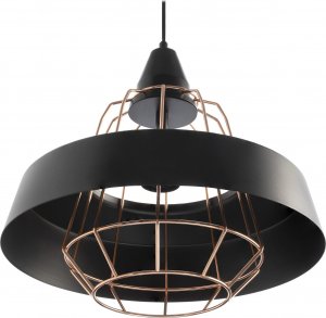 Lampa wisząca Orno ROCCO 1P, lampa wisząca, E27 max. 60W, czarna, miedziana 3