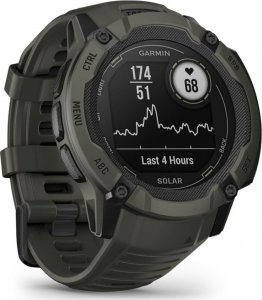 Zegarek sportowy Garmin Instinct 2X Solar Czarno-zielony  (010-02805-05) 3