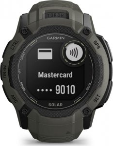 Zegarek sportowy Garmin Instinct 2X Solar Czarno-zielony  (010-02805-05) 9