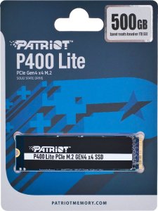 Dysk SSD Patriot P400 Lite 500GB M.2 2280 PCI-E x4 Gen4 NVMe (P400LP500GM28H) 8