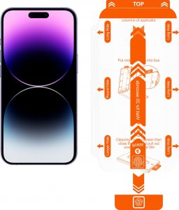 Mobile Origin Szkło ochronne z aplikatorem iPhone 14 Pro , 2 szt 7
