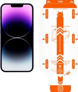Mobile Origin Szkło ochronne z aplikatorem iPhone 14 Plus / 13 Pro Max , 2 szt 6
