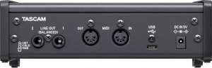 Tascam US-2x2HR - Interfejs USB audio/MIDI wysokiej rozdzielczości (2 wejścia, 2 wyjścia) 3