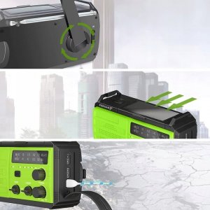 Radio Feegar Feegar OZE 3 Radio FM/AM Solar Powerbank 8000mAh Latarka SOS 6