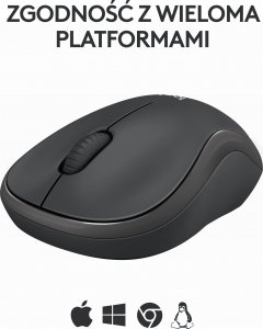 Mysz Logitech M240 Silent czarna (910-007119) 6
