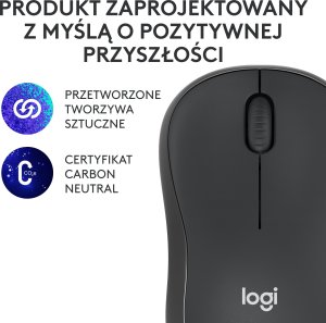 Mysz Logitech M240 Silent czarna (910-007119) 8