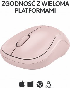 Mysz Logitech M240 Silent różowa (910-007121) 6