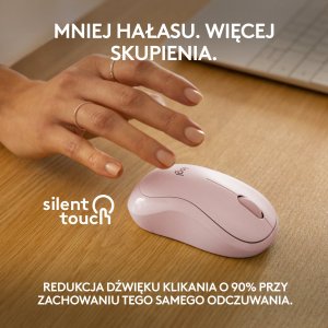 Mysz Logitech M240 Silent różowa (910-007121) 3