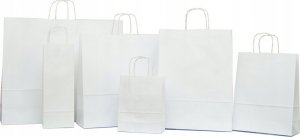 NC Koperty TORBA PAPIEROWA 24 X 10 X 32 CM BIAŁA 14