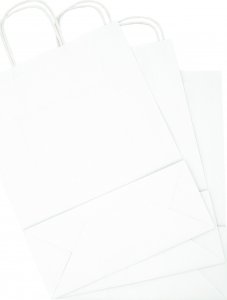 NC Koperty TORBA PAPIEROWA 24 X 10 X 32 CM BIAŁA 16