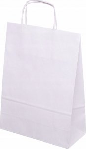NC Koperty TORBA PAPIEROWA 24 X 10 X 32 CM BIAŁA 18