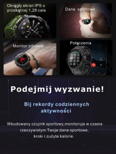 Smartwatch Gravity GT7-5 Czerwony  (GT7-5) 14