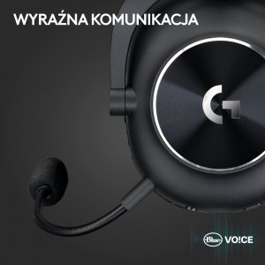 Słuchawki Logitech G Pro X2 Lightspeed Czarne (981-001263) 7