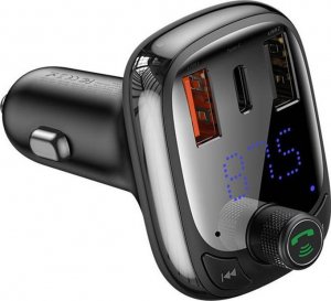 Transmiter FM Baseus samochodowy bluetooth MP3 S-13 czarny [CCMT000101] 6