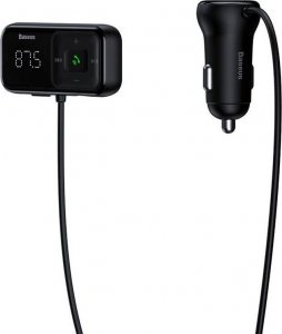 Transmiter FM Baseus Bluetooth MP3 S-16 czarny 3