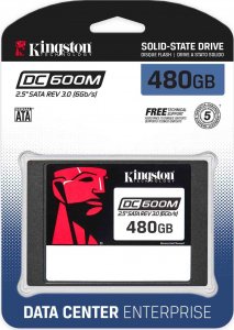 Dysk SSD Kingston DC600M 480GB 2.5" SATA III (SEDC600M/480G) 3