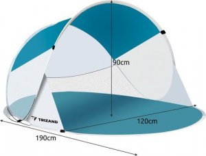 Trizand Namiot plażowy 190x120x90cm Trizand 20974 9