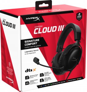 Słuchawki HyperX Cloud III Black (727A8AA) 9