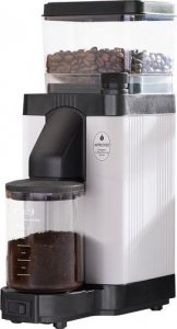 Młynek do kawy Moccamaster - KM5 Burr Grinder Matt White - Młynek automatyczny 4