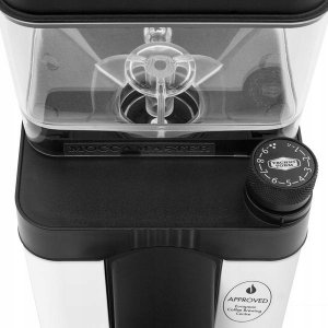 Młynek do kawy Moccamaster - KM5 Burr Grinder Matt White - Młynek automatyczny 5