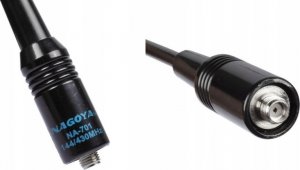 Krótkofalówka HamRadioShop Dwupasmowa antena do radiotelefonu ręcznego Nagoya NA-771 ze złączem BNC 5
