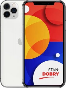 Smartfon Apple SMARTFON APPLE IPHONE 11 PRO MAX SILVER 64GB 3